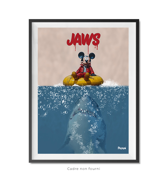 Tableaux, objet décoratifs Pop Art Jaws