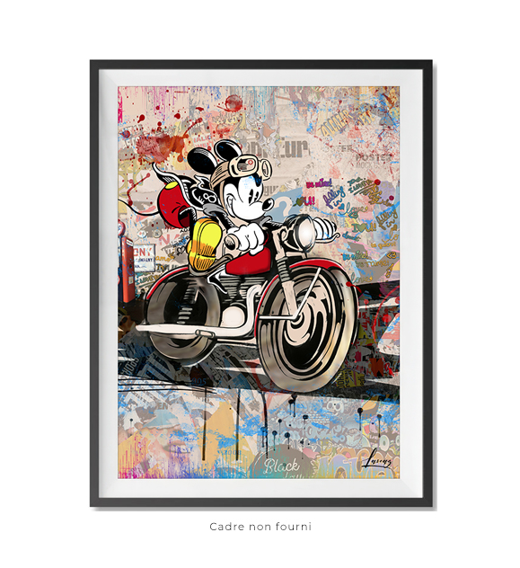 Tableaux, objet décoratifs Pop Art Mickey Color