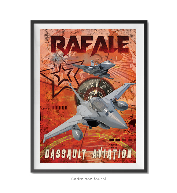 Tableaux, objet décoratifs Pop Art Le Rafale