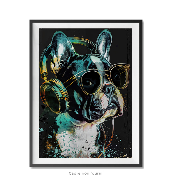 Tableaux, objet décoratifs Pop Art French Bulldog