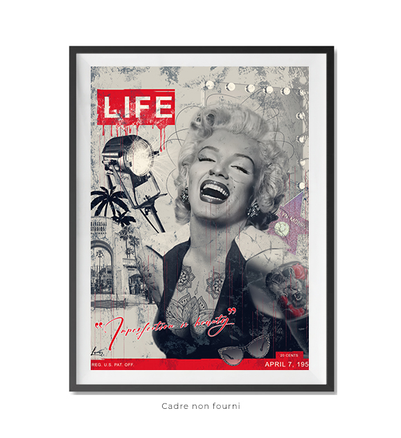 Tableaux, objet décoratifs Pop Art Marylin