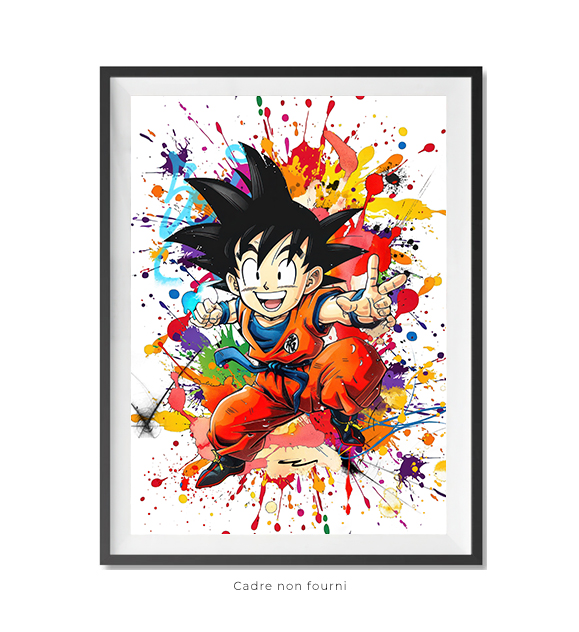 Tableaux, objet décoratifs Pop Art Dragon Ball Z