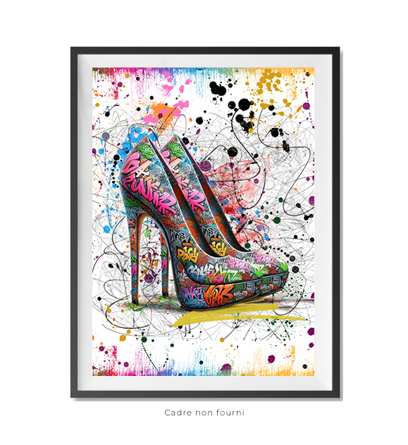 Pop Art shoes