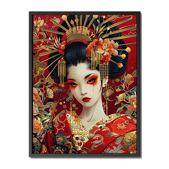 A stunning geisha