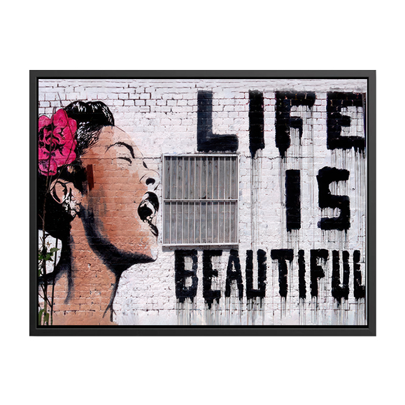 Bansky life is Beautiful