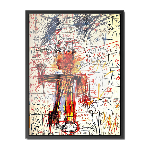 Basquiat Red Man