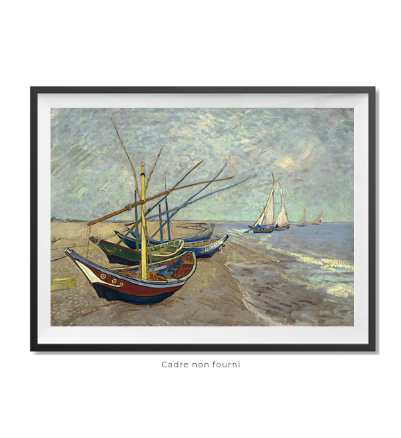 Tableaux, objet décoratifs Pop Art Van Gogh Les Saintes Maries de...