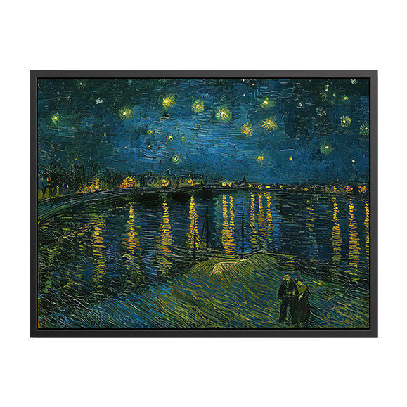 Van Gogh Nuit étoilée du Rhone