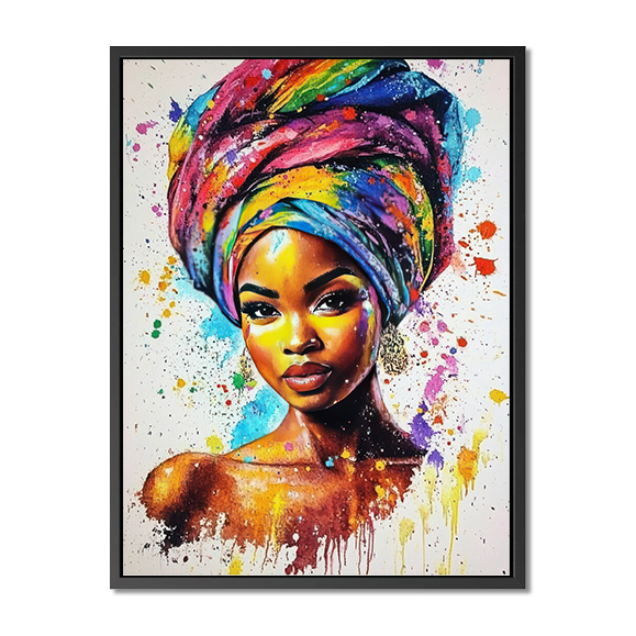 Femme Africaine au Turban