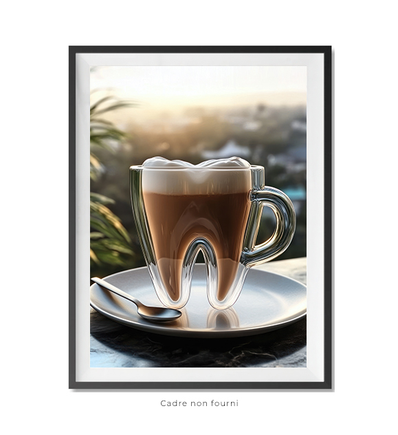 Tableaux, objet décoratifs Pop Art Coffee Tooth