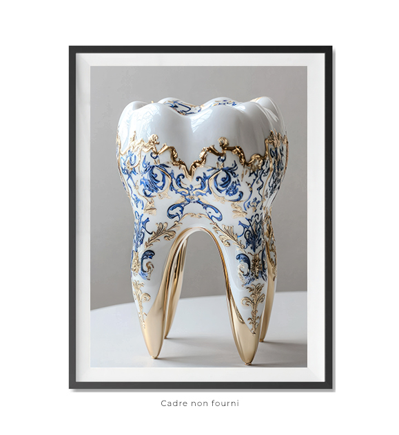 Tableaux, objet décoratifs Pop Art Porcelain Tooth