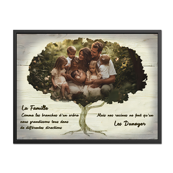 Tableau Personnalisé Famille