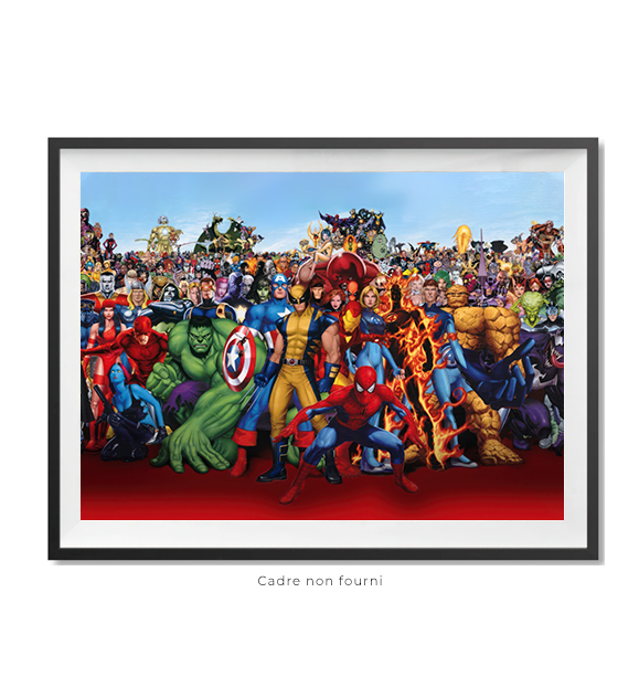 Tableaux, objet décoratifs Pop Art Marvel DC Comics