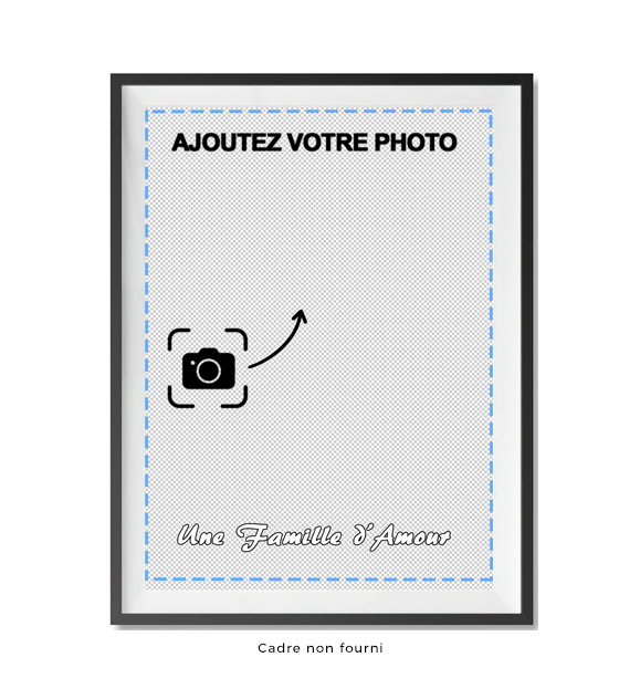 Tableaux, objet décoratifs Pop Art Tableau Personnalisé Photo Vertical