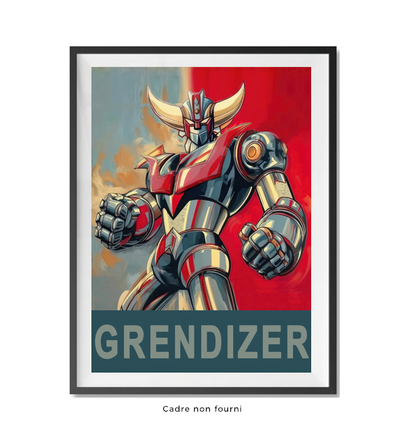 Tableaux, objet décoratifs Pop Art Tableau Goldorak Grendizer