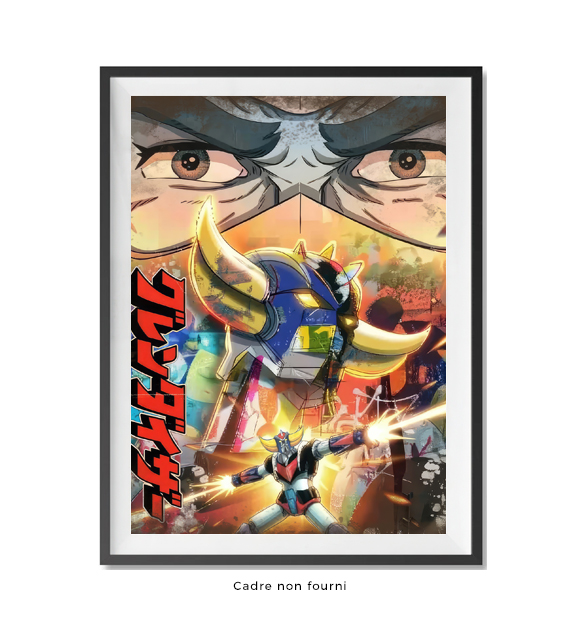 Tableaux, objet décoratifs Pop Art Tableau Goldorak Manga