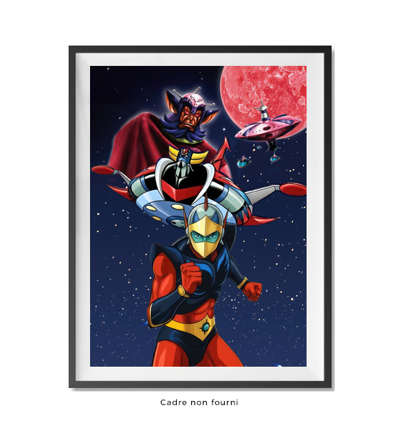 Tableaux : Tableau Goldorak Hero