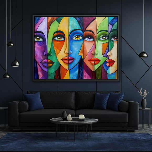 Tableau pop art - Abstract Women