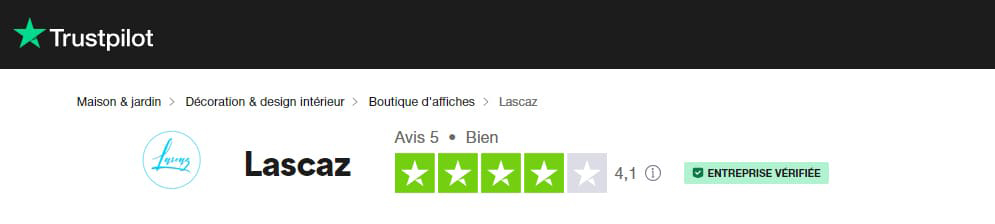 Avis trustpilot