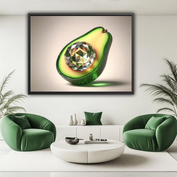 Tableau pop art - Avocat