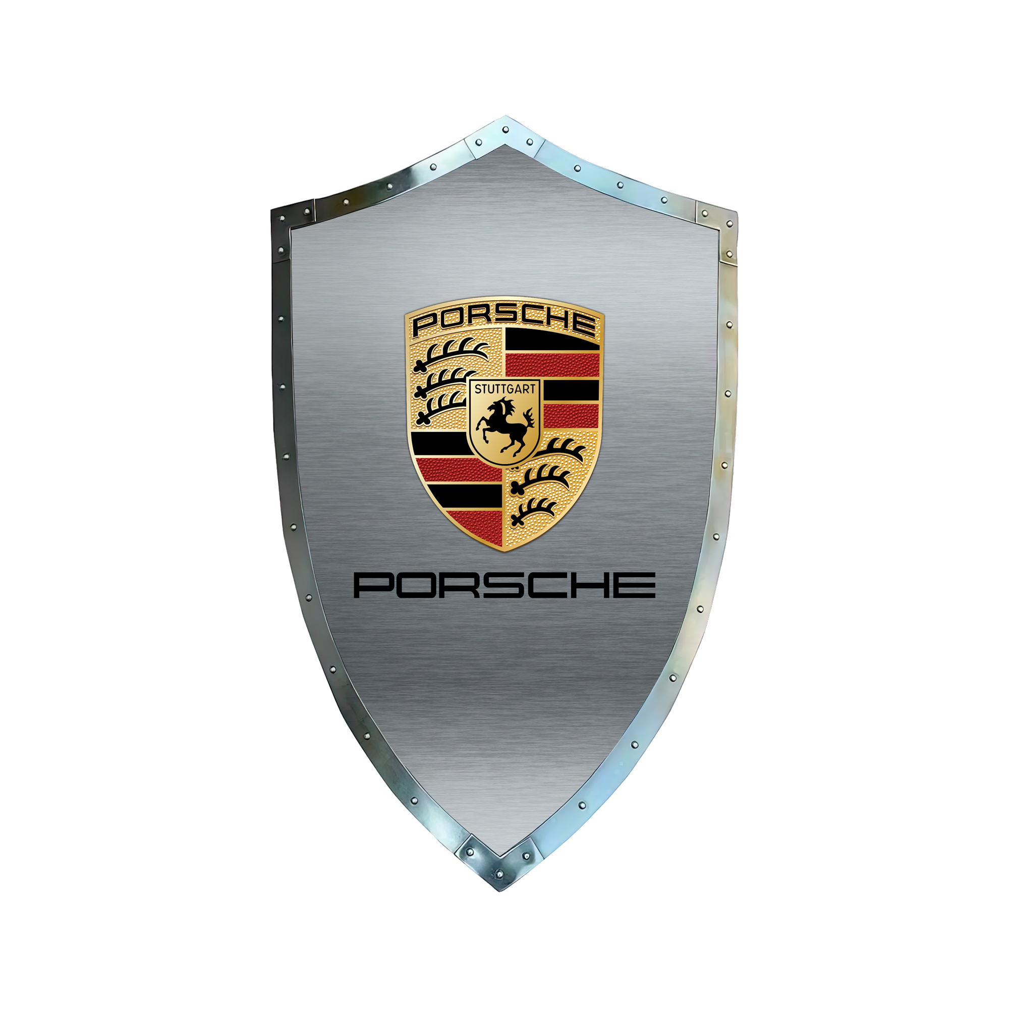 Tableaux, objet décoratifs Pop Art Blason Porsche II