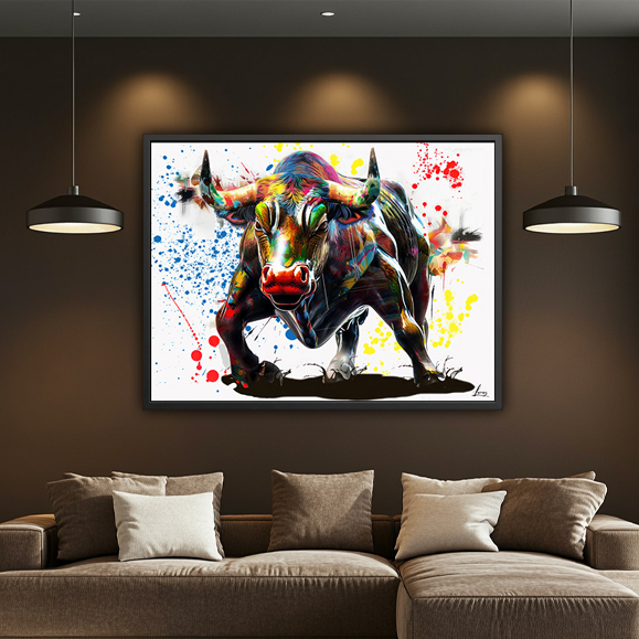 Tableau pop art - Chicago Bull