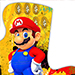 Puzzle Mario : Puzzle Mario est une œuvre d'art entièrement réalisée à la main en Technique mixte sur aluminium et vernis pour un rendu de haute intensité des couleurs, 
un effet de brillance et une protection durable de la création. 