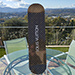  Skateboard Louis Vuitton : vue de face