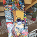 Skateboard Simpson : vue de coté