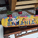  Skateboard Banania : vue de face