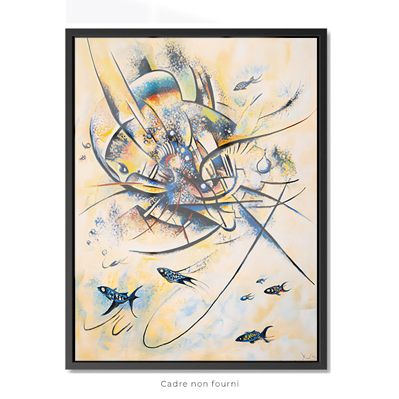 kandisky Abstract Fish