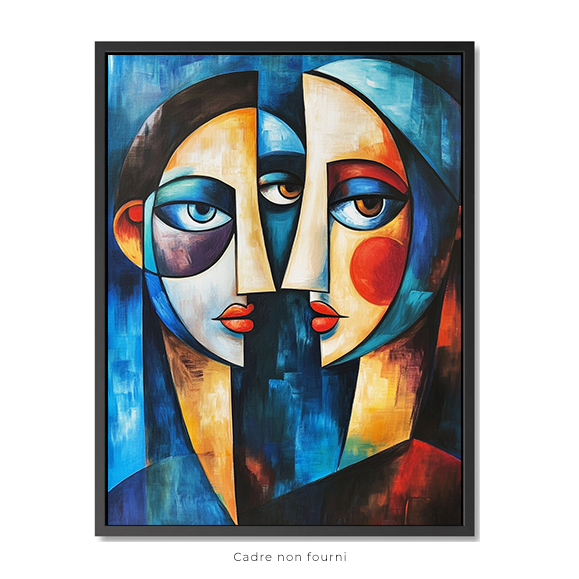 Picasso Femme aux 2 visages