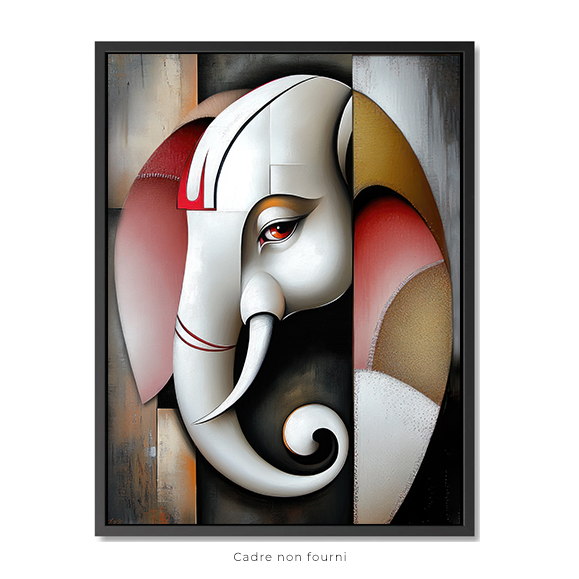 Cubist Elephant 