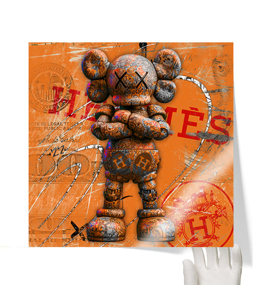 Tableau pop art - Fashion Kaws