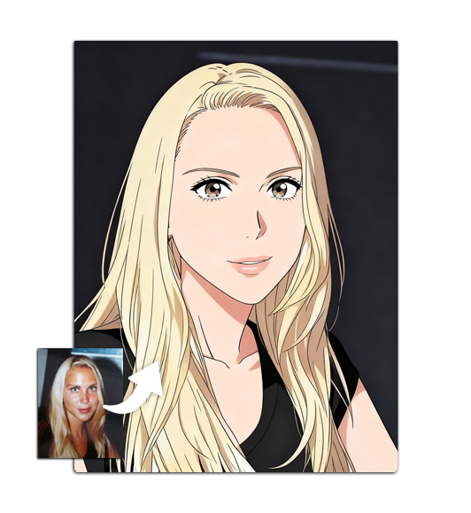 Tableau personnalisé Japonais : vue de face