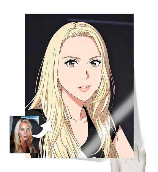 Tableau personnalisé Japonais : vue de face