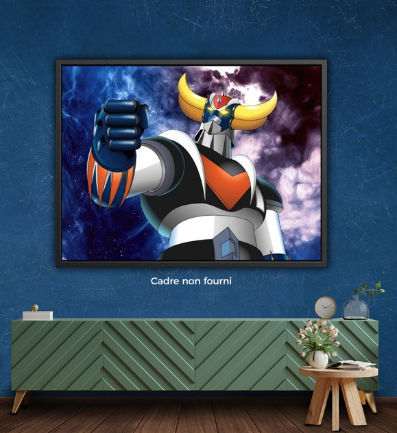 Tableau Goldorak Original en situation