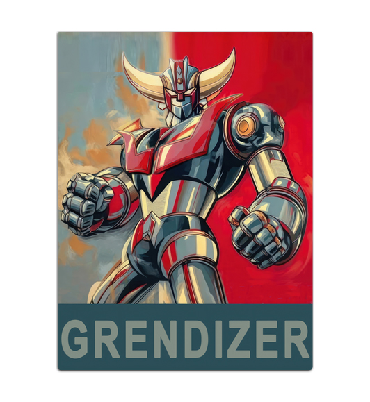 Tableau Goldorak Grendizer : vue de face