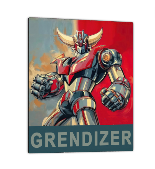 Tableau Goldorak Grendizer : vue de coté