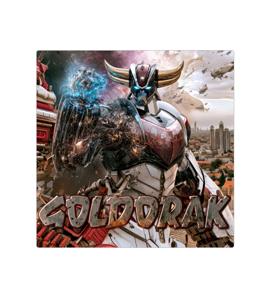 Tableau Goldorak War : vue de face