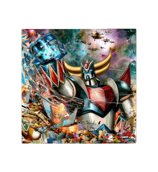 Tableau Goldorak Artiste : vue de face