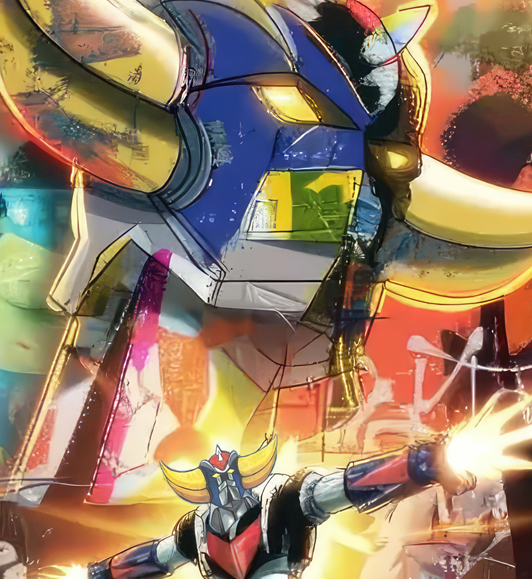 Zoom : Tableau Goldorak Manga