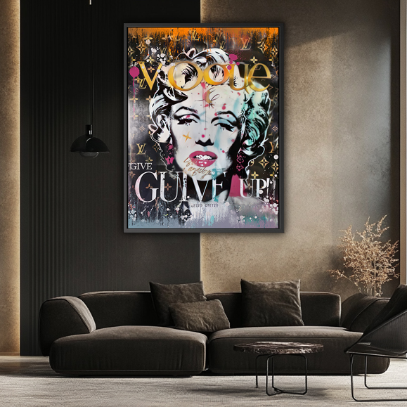 Tableau pop art - Marylin Vogue