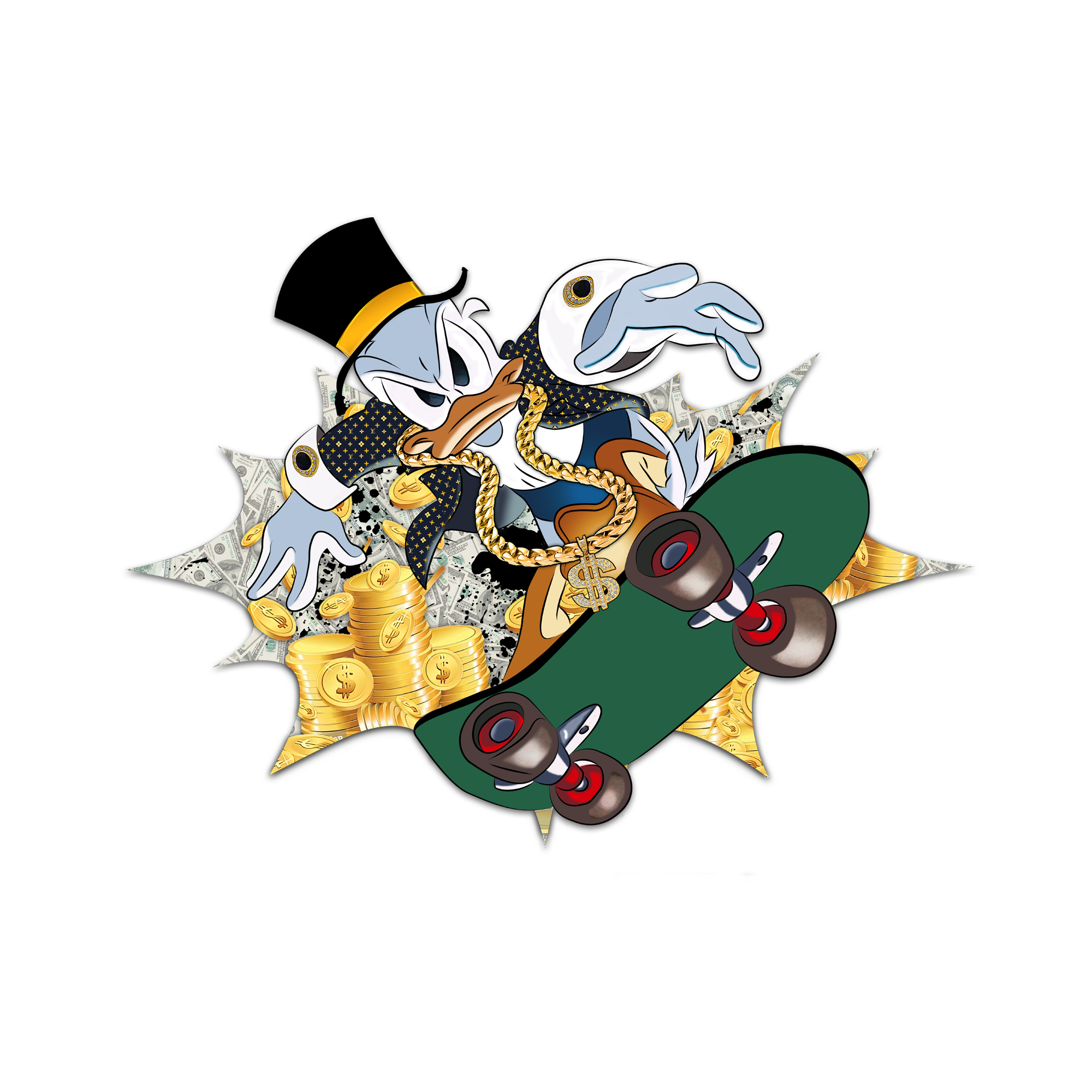 Picsou skate