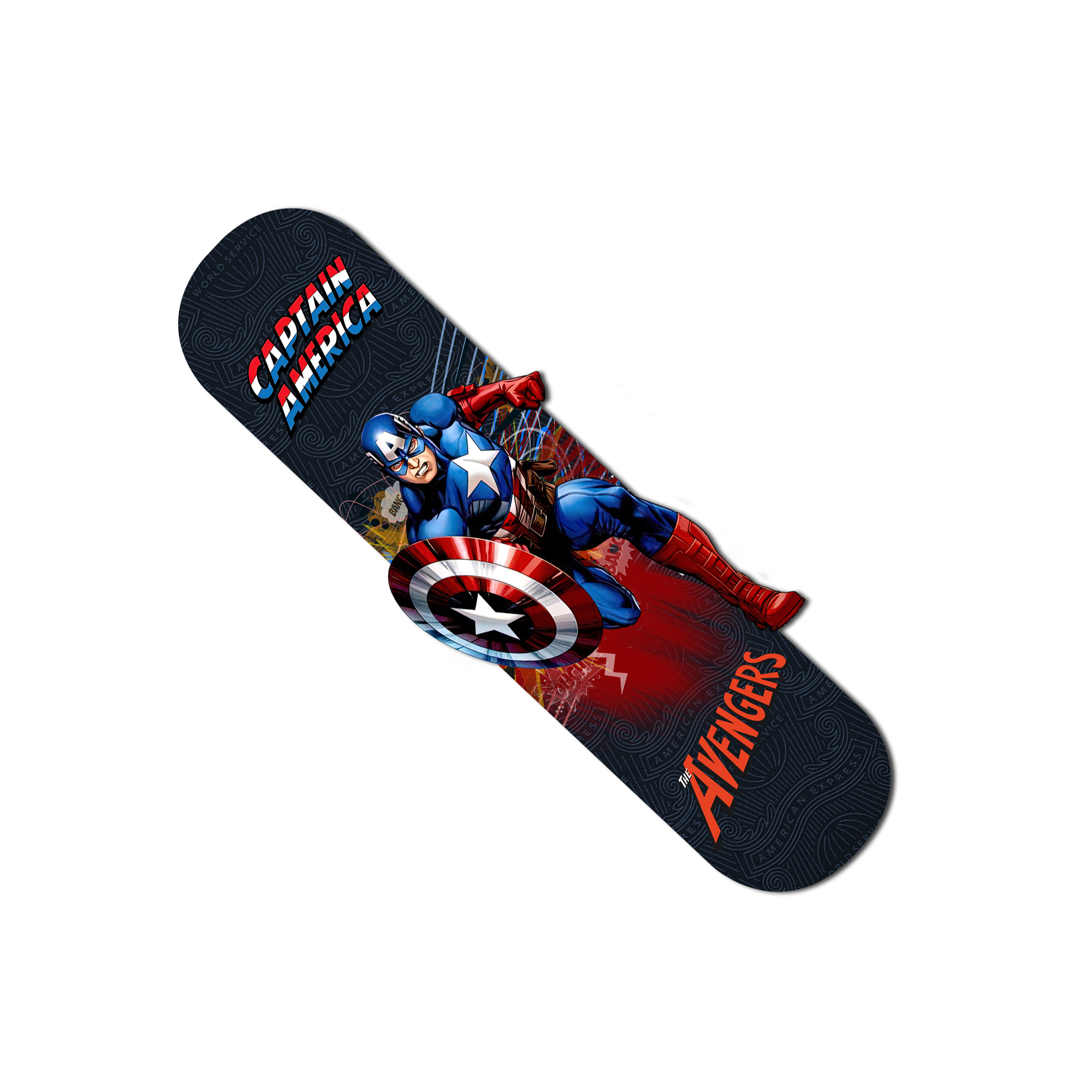 Skateboard pop art - Skateboard Captain America