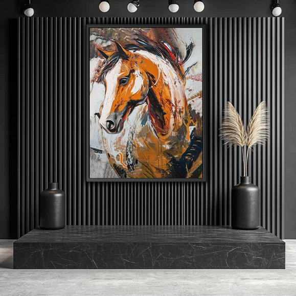 Tableau pop art - Abstract Horse