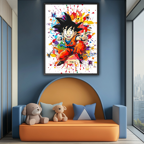 Tableau pop art - Dragon Ball Z