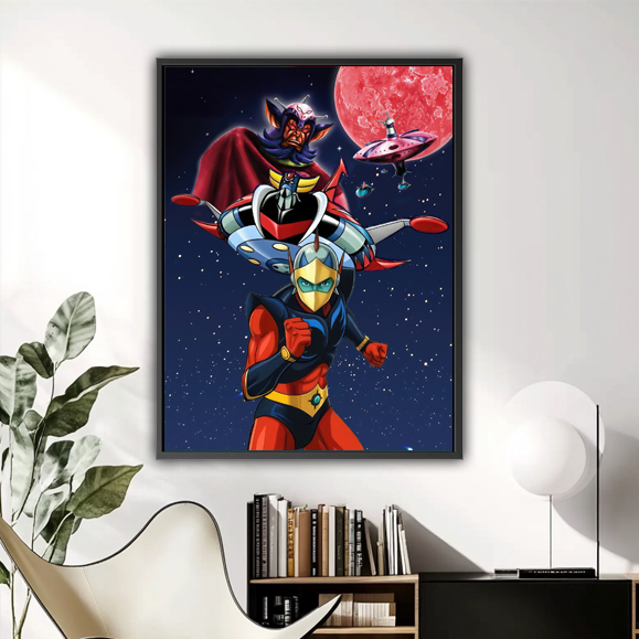 Tableau pop art - Tableau Goldorak Hero