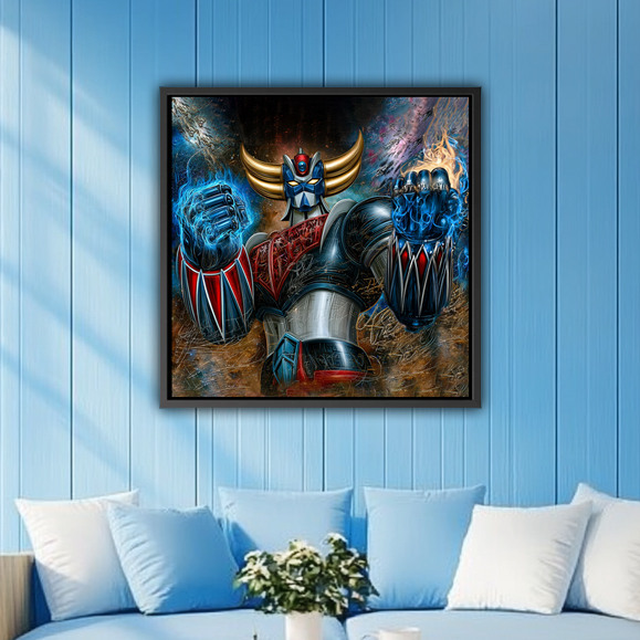 Tableau pop art - Tableau Goldorak Légende