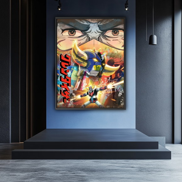 Tableau pop art - Tableau Goldorak Manga
